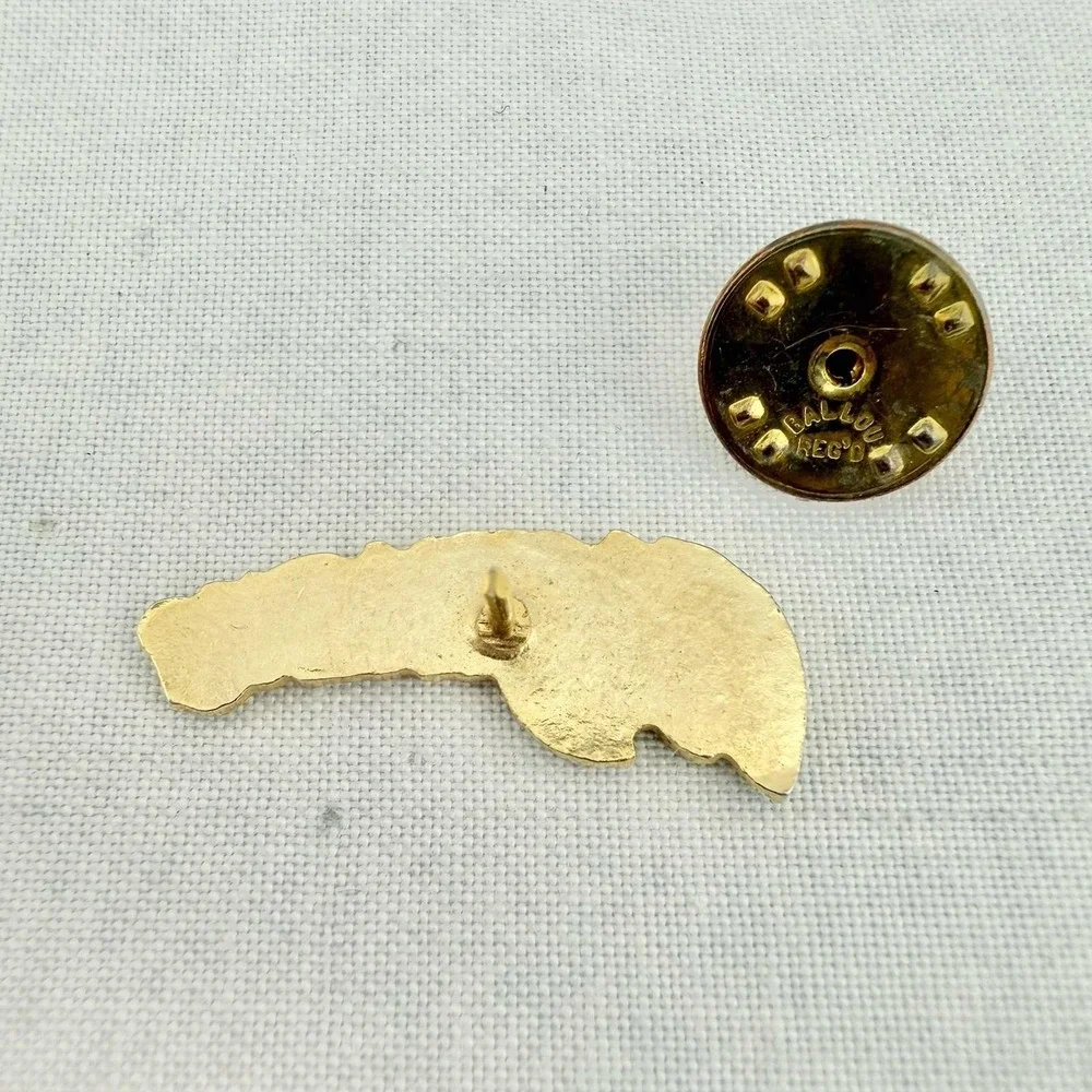 Vintage Wyoming Pin Souvenir Hat Bag Lapel Travel Gift WY‎ State Pride
